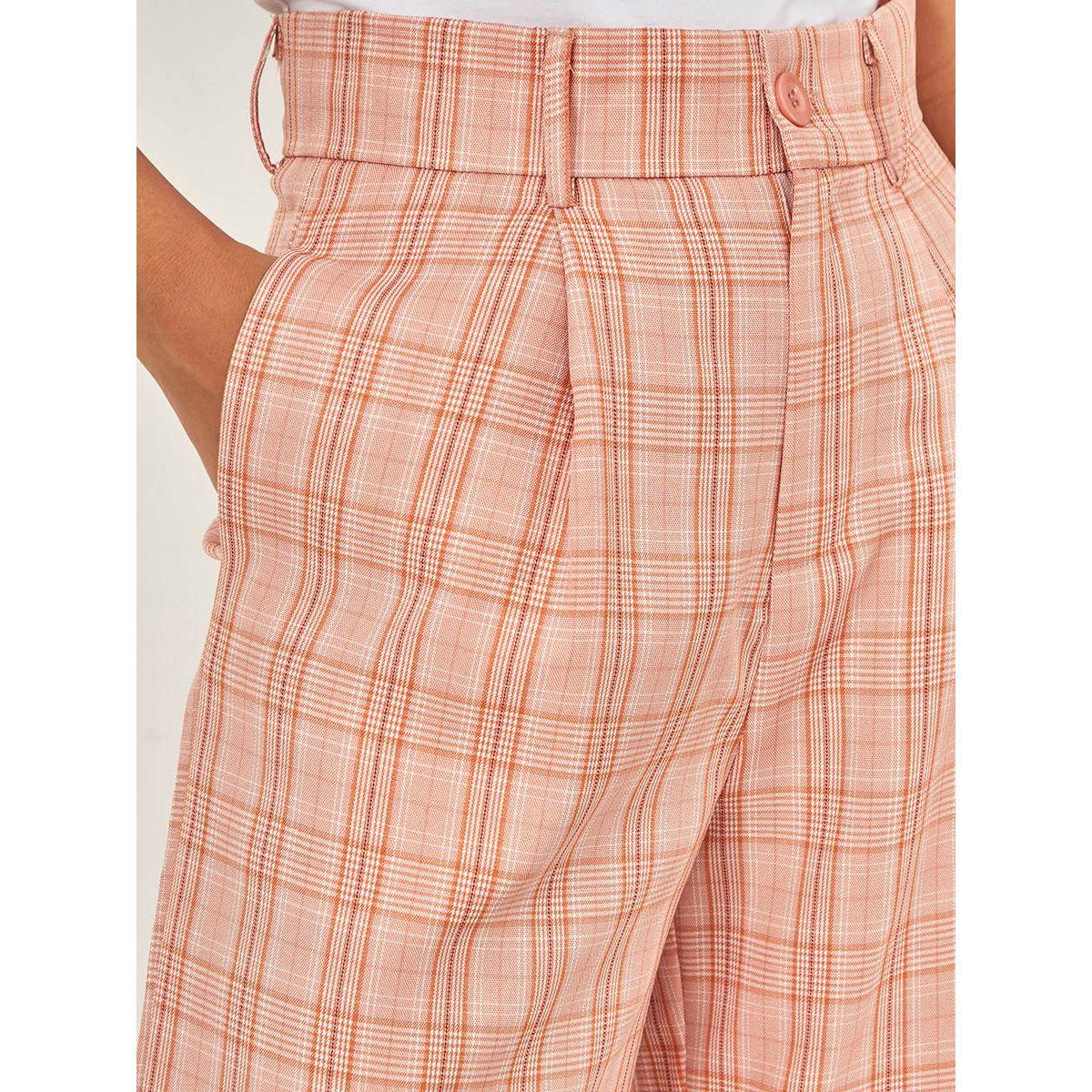 بنطال كاجوال بخصر عالي من ستايلي-women-clothing-bottoms-trousers-image-3