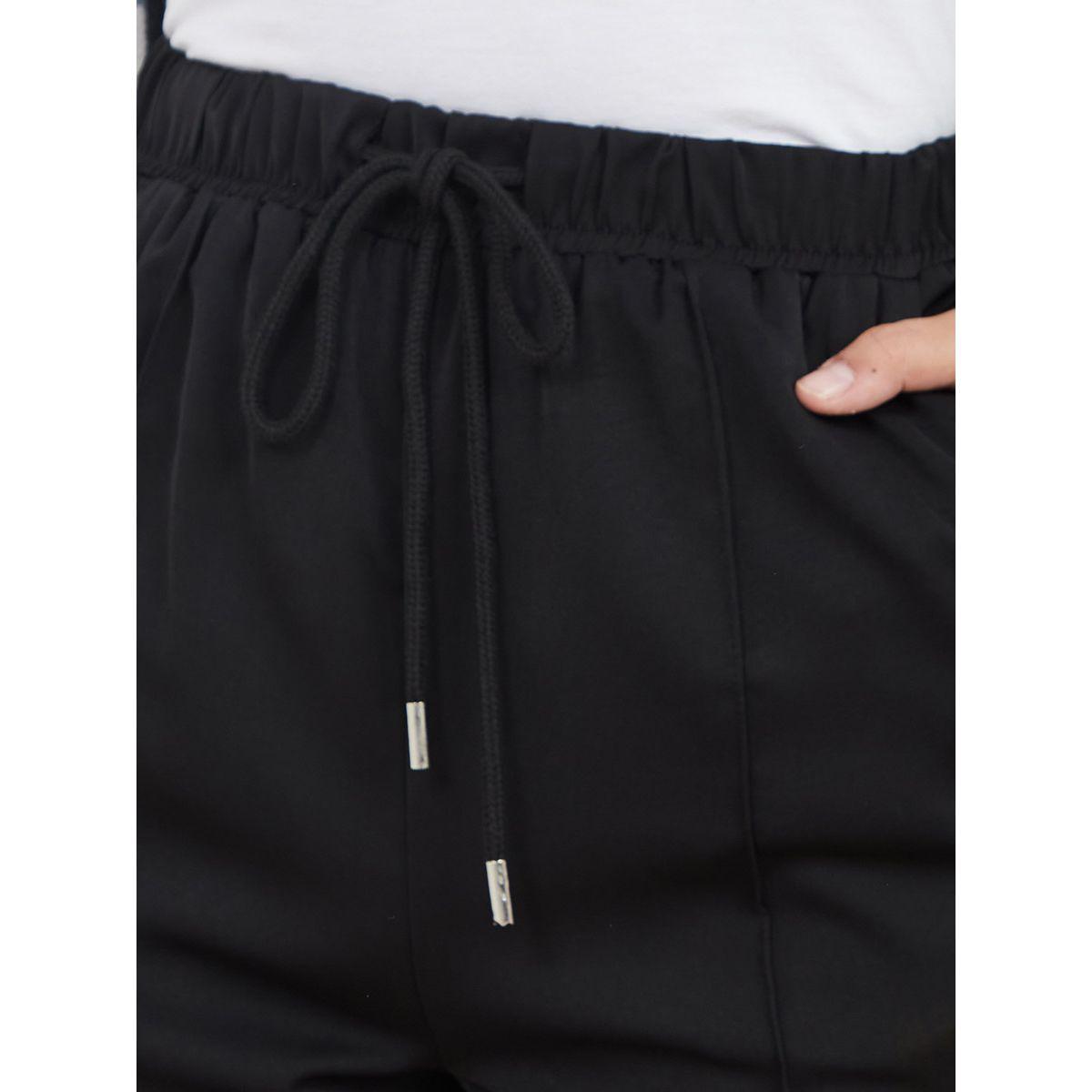 Styli Pintuck Drawstring Waistband Trouser-women-clothing-bottoms-trousers-image-4