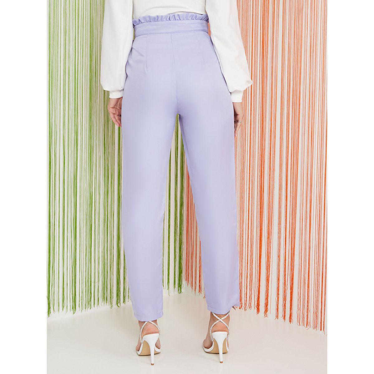 بنطال بخصر بيبر باغ من ستايلي-women-clothing-bottoms-trousers-image-4