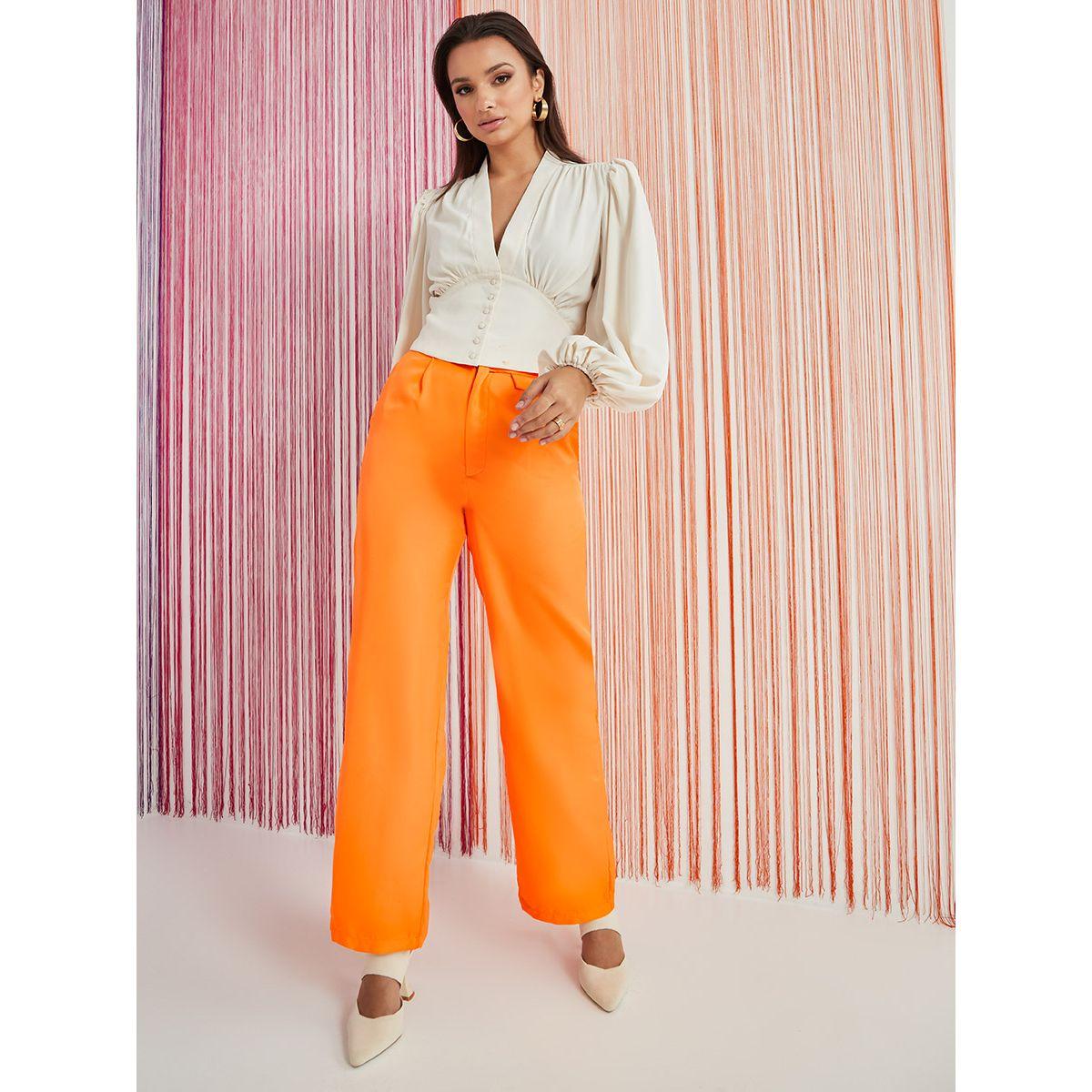 Styli Wide Leg Tailored Trouser with Side Pocket-women-clothing-bottoms-trousers-image-2