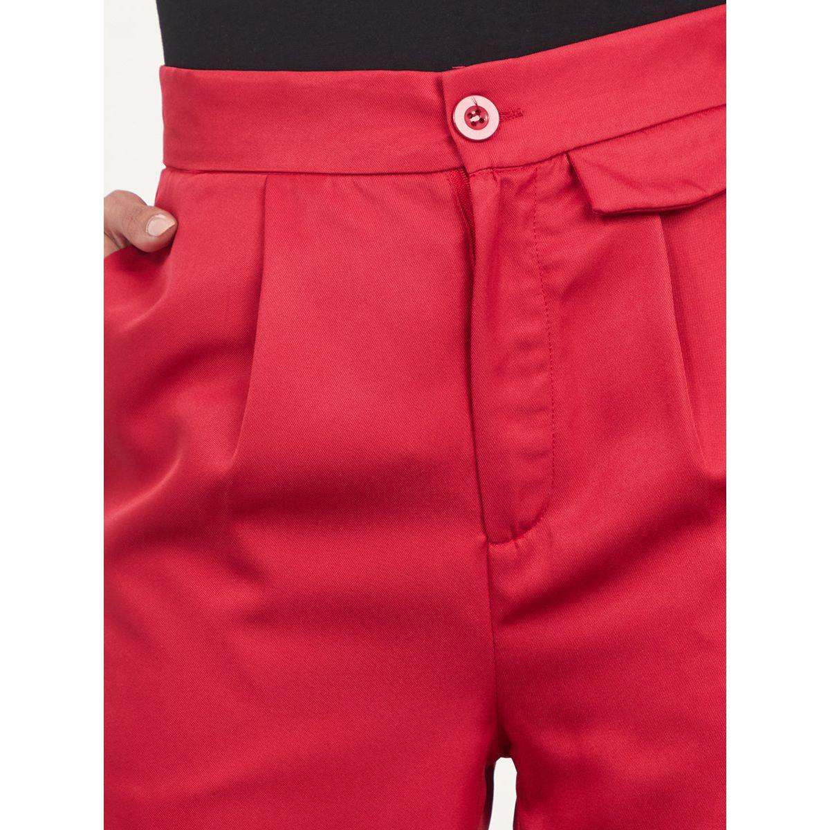 Styli Wide Leg Tailored Trouser with Side Pocket-women-clothing-bottoms-trousers-image-3