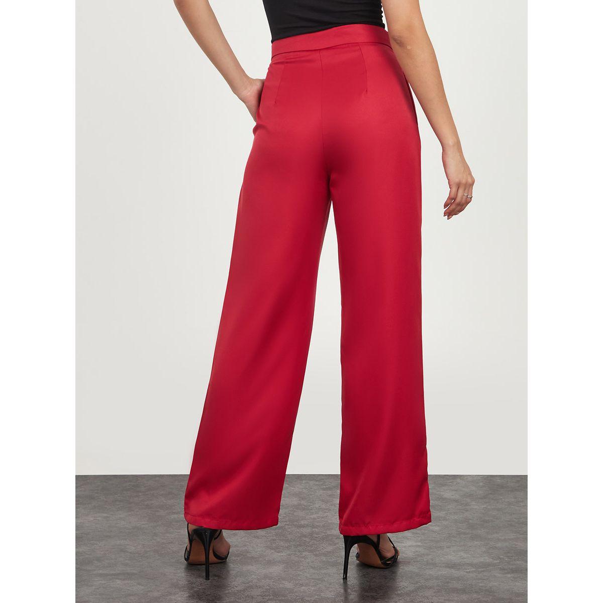 Styli Wide Leg Tailored Trouser with Side Pocket-women-clothing-bottoms-trousers-image-4