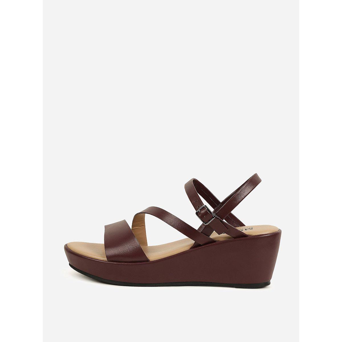 Buckle Lock Wedge Sandals-women-shoes-heels-image-2