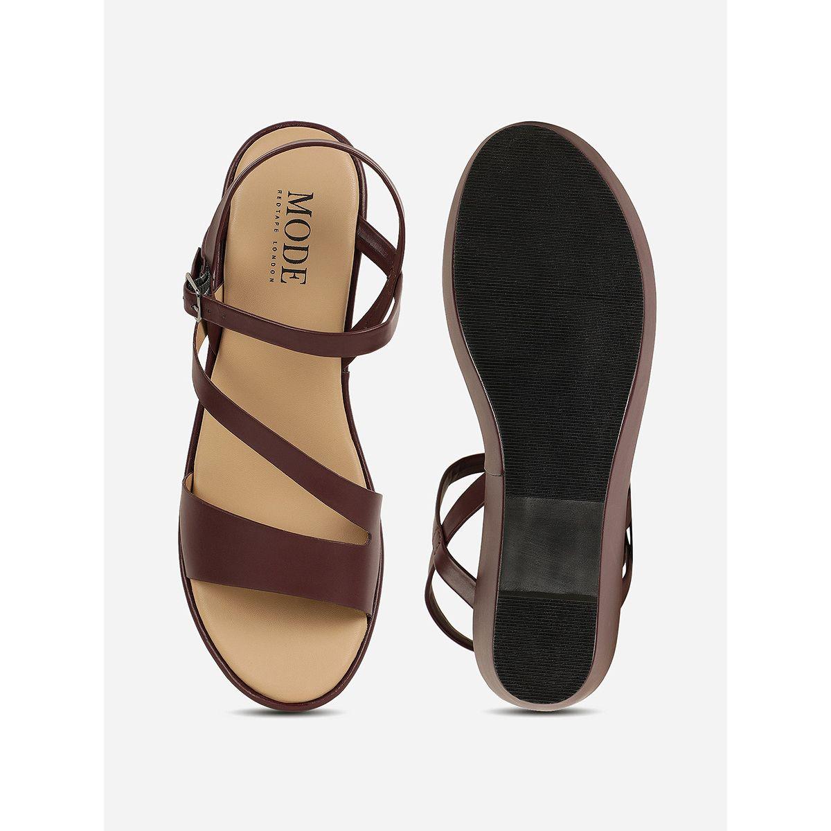 Buckle Lock Wedge Sandals-women-shoes-heels-image-5