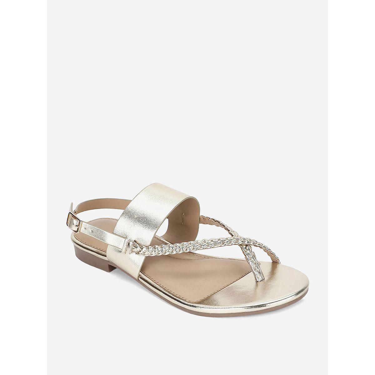 Braided Strap Detail Slingback Sandals-women-shoes-sandals-flats-image-3