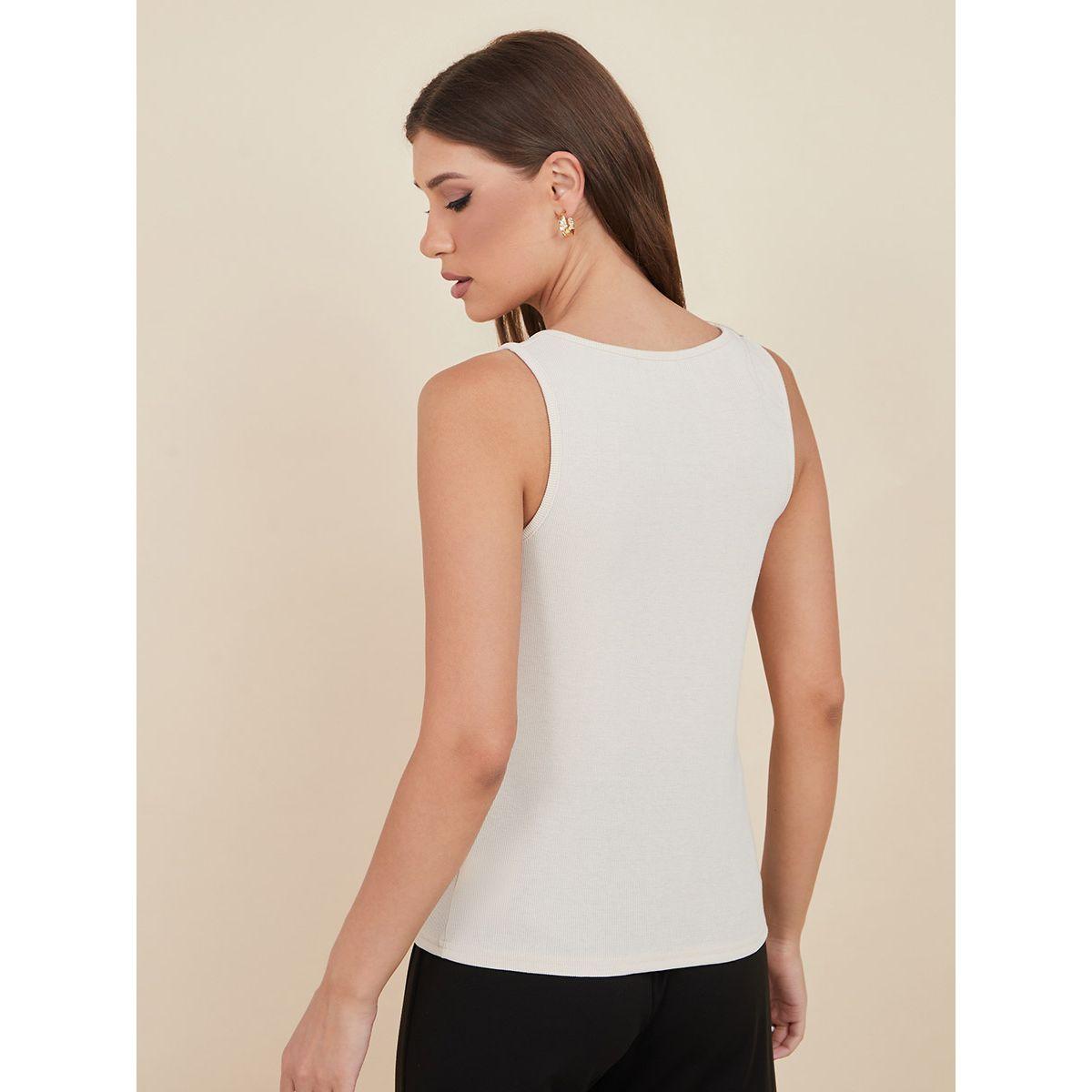 بلوزة بنمط كتل الالوان من ستايلي-women-clothing-tshirts-image-5