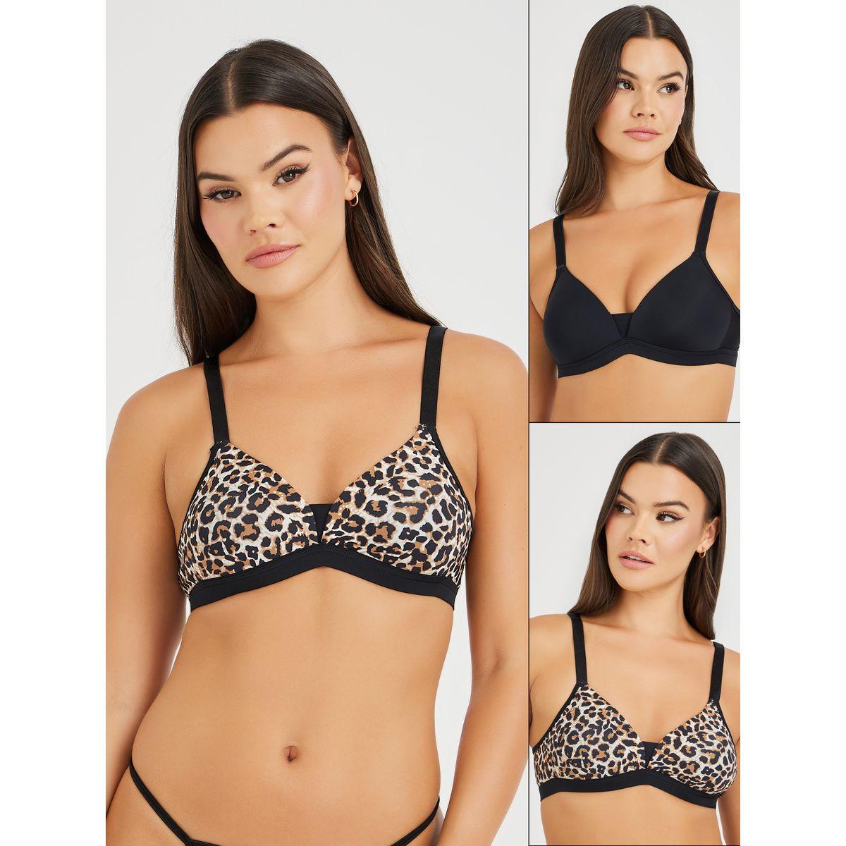 Styli Set of 2 - Assorted Padded Non Wired Bra-women-clothing-lingerie-bras-image-1