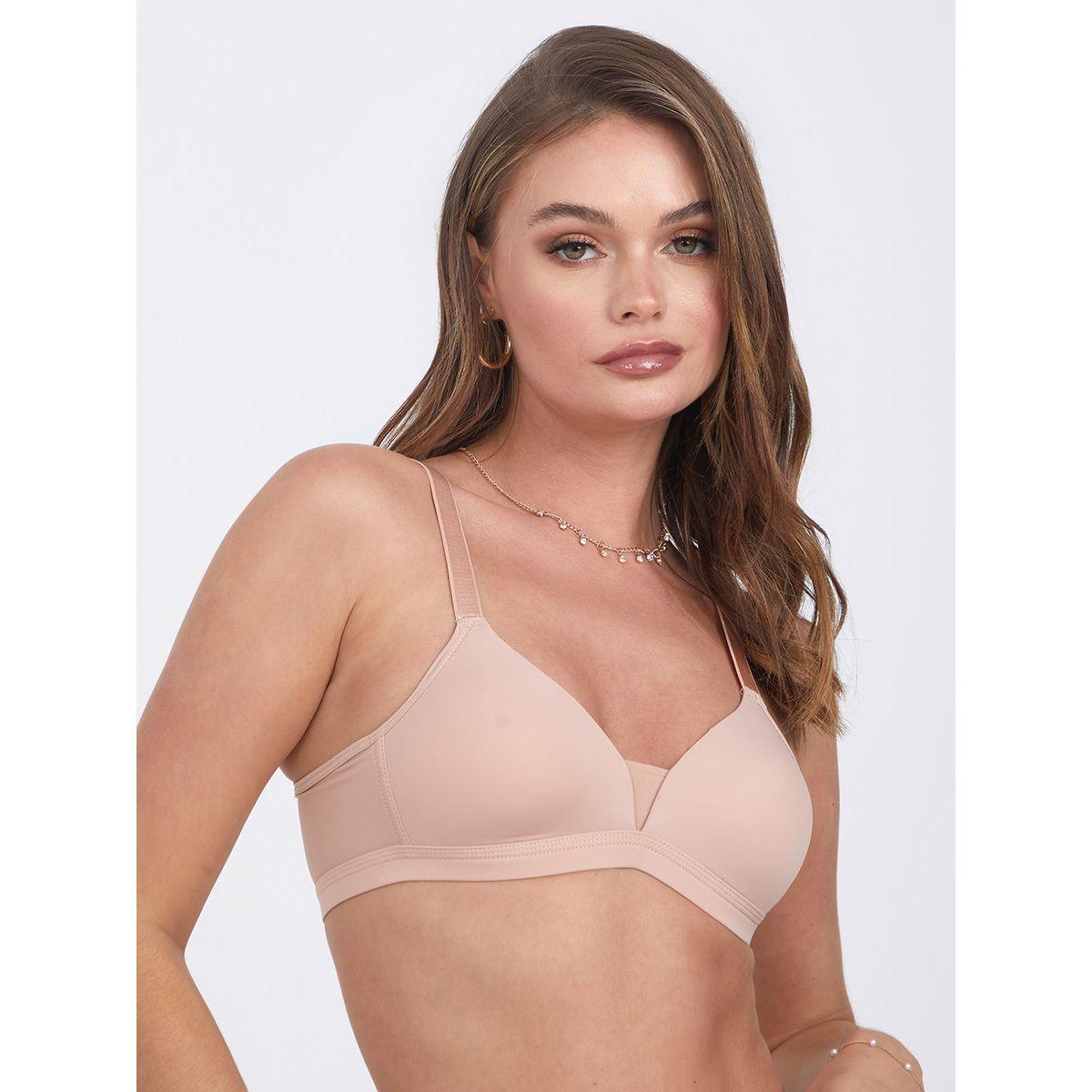 Styli Pack of 2 - Padded Non Wired Solid T-shirt Bra-women-clothing-lingerie-bras-image-5