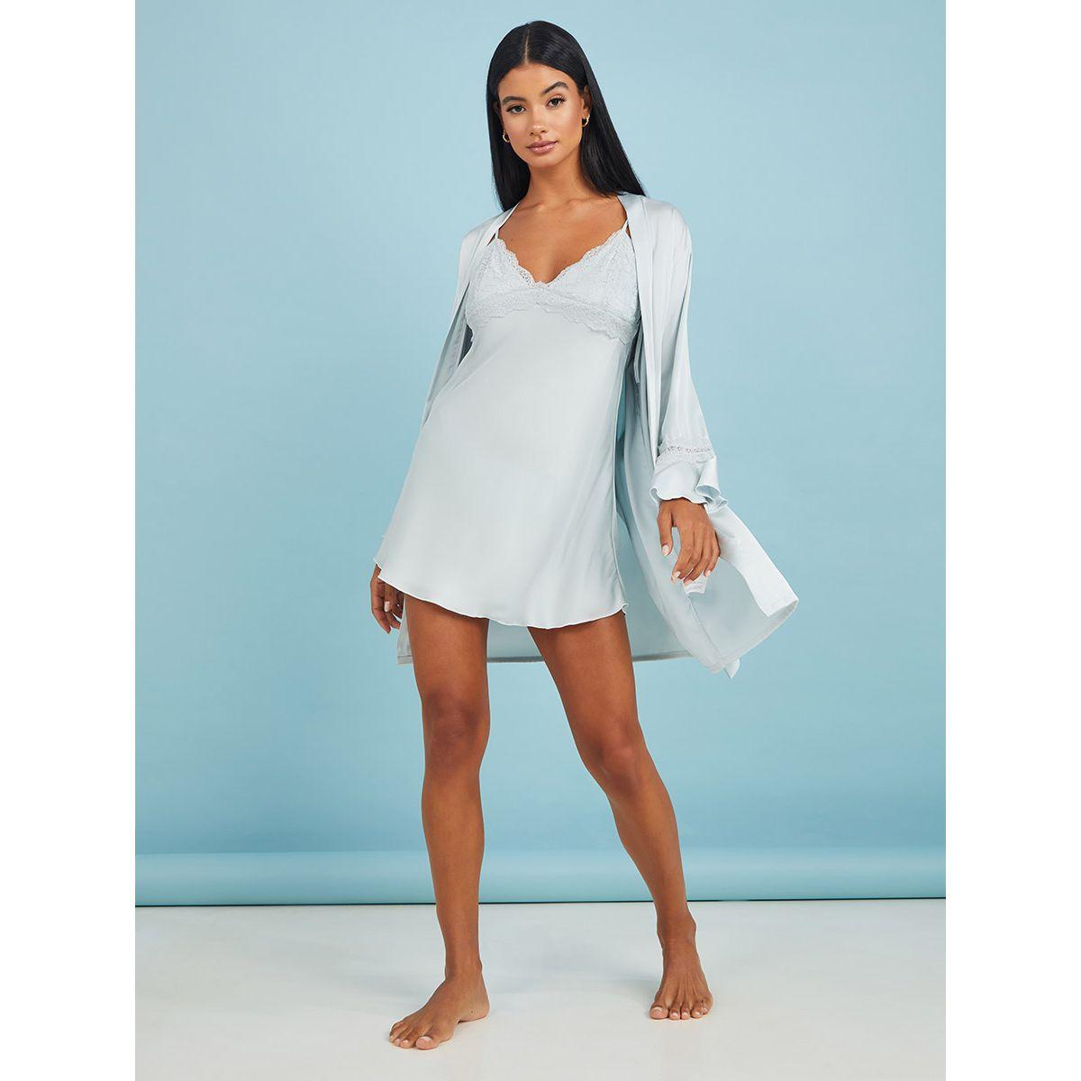 طقم من 2 ( روب + فستان ) من ستايلي-women-clothing-nightwear-robes-image-2