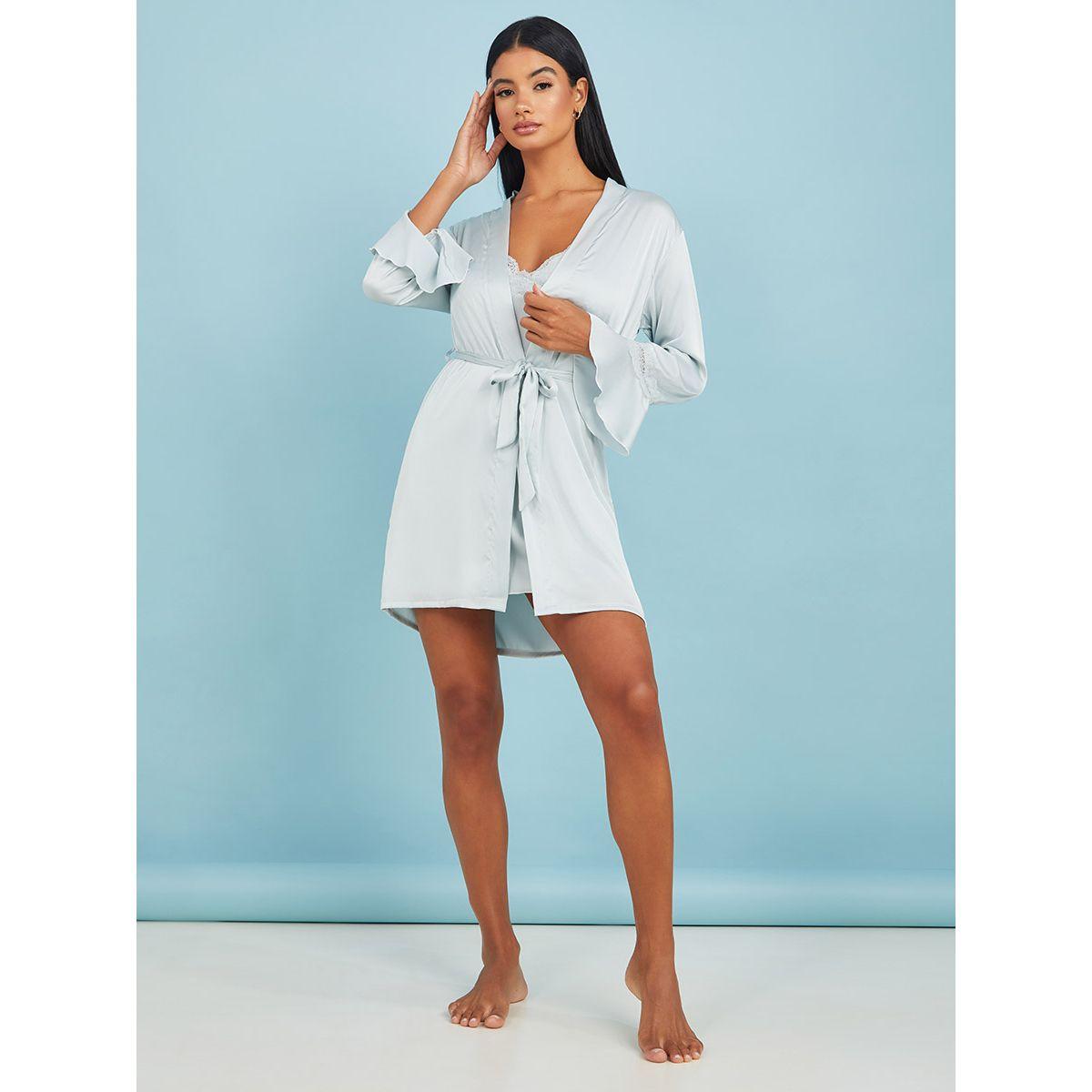 طقم من 2 ( روب + فستان ) من ستايلي-women-clothing-nightwear-robes-image-3