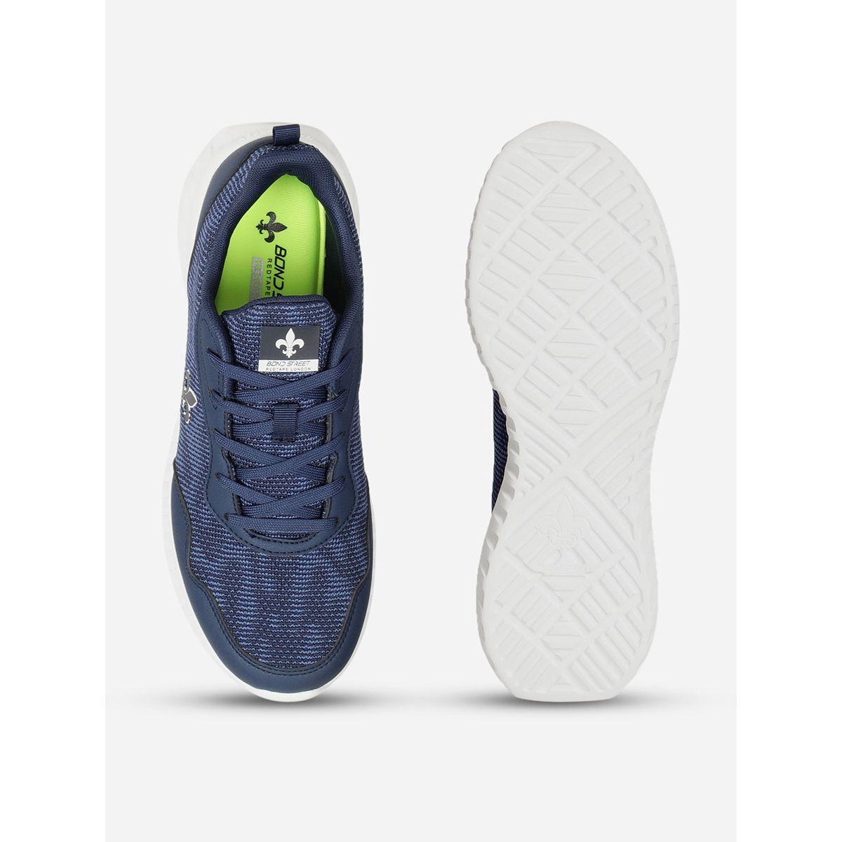 Red Tape Lace Up Logo Detail Trainers-sports-men-shoes-image-4