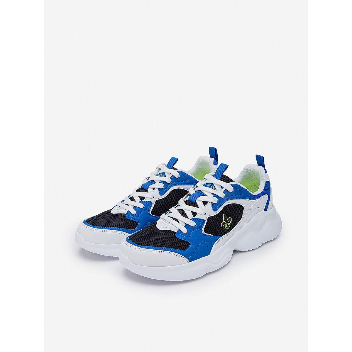 Red Tape Lace Up Logo Detail Colourblock Sneakers-men-shoes-sneakers-image-2