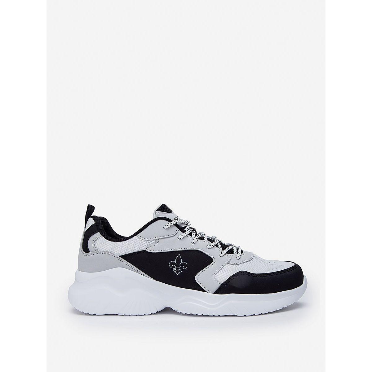 Red Tape Lace Up Logo Detail Colourblock Sneakers-men-shoes-sneakers-image-1