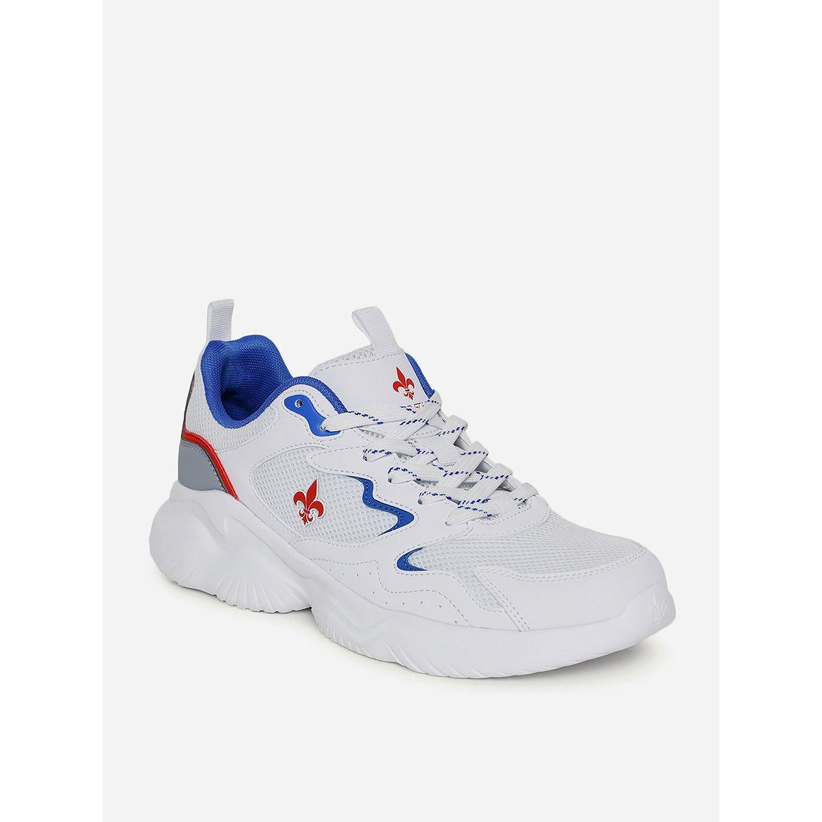 Red Tape Lace Up Logo Detail Contrast Panel Sneakers-men-shoes-sneakers-image-3