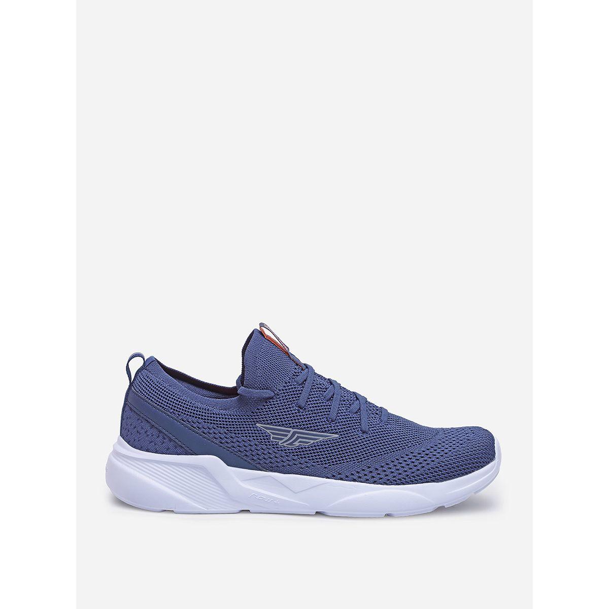 Red Tape Lace Up Logo Detail Mesh Upper Sneakers-men-shoes-sneakers-image-1
