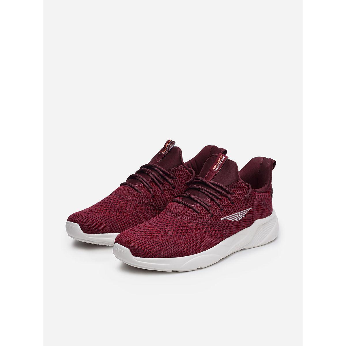 Red Tape Lace Up Logo Detail Mesh Upper Sneakers-men-shoes-sneakers-image-2