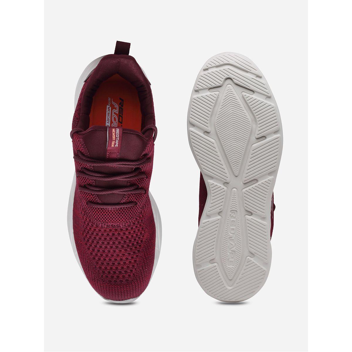 Red Tape Lace Up Logo Detail Mesh Upper Sneakers-men-shoes-sneakers-image-4