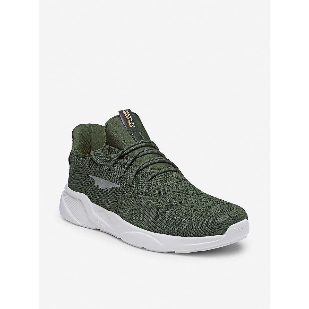 Red Tape Lace Up Logo Detail Mesh Upper Sneakers-men-shoes-sneakers-image-3