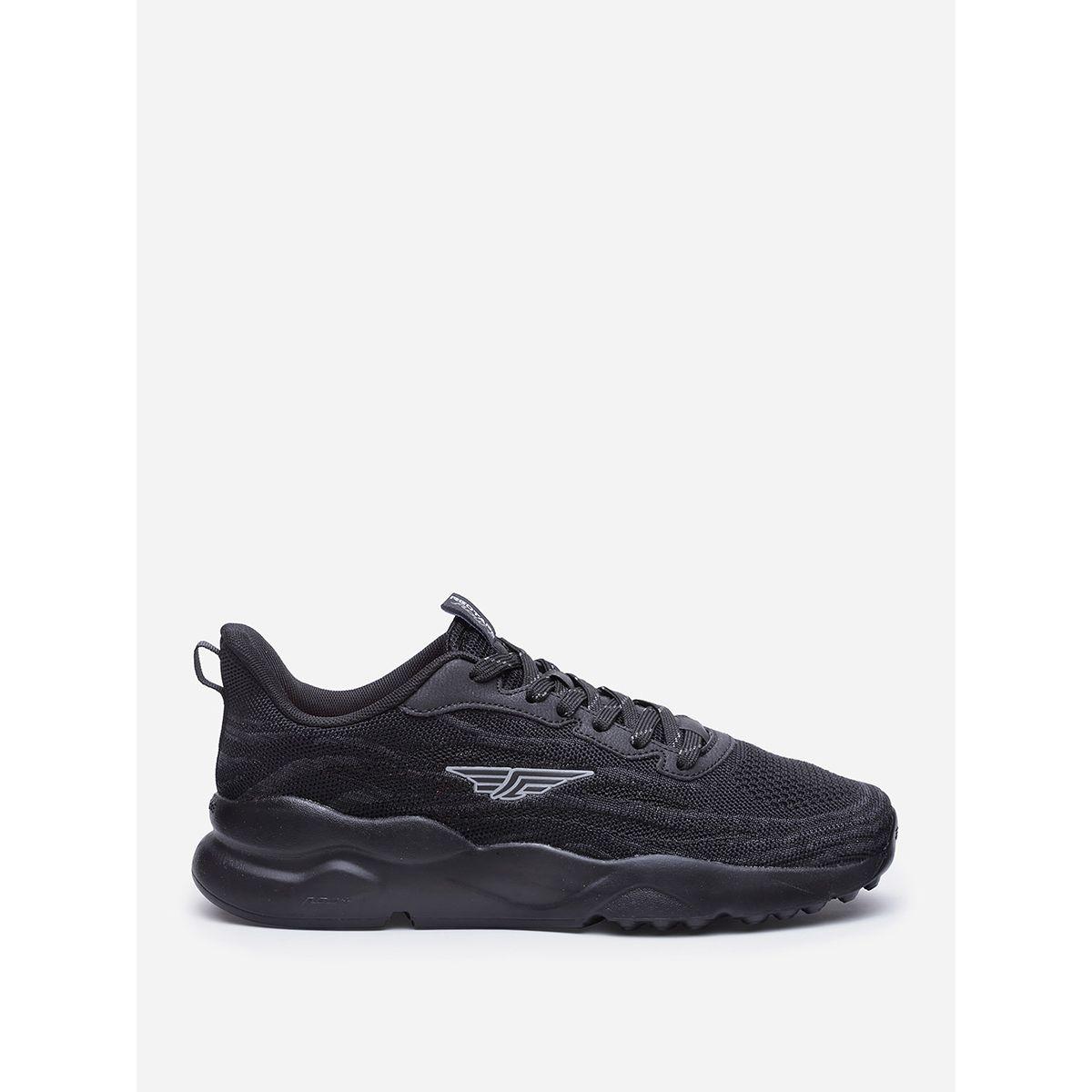 Red Tape Lace Up Logo Detail Mesh Upper Sneakers-men-shoes-sneakers-image-1