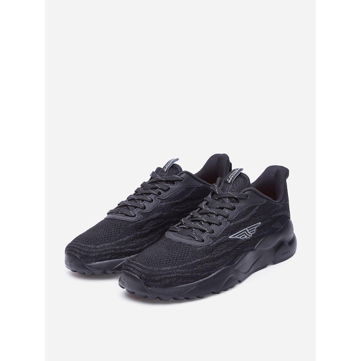 Red Tape Lace Up Logo Detail Mesh Upper Sneakers-men-shoes-sneakers-image-2