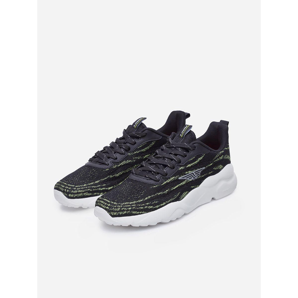 Red Tape Lace Up Logo Detail Mesh Upper Sneakers-men-shoes-sneakers-image-2