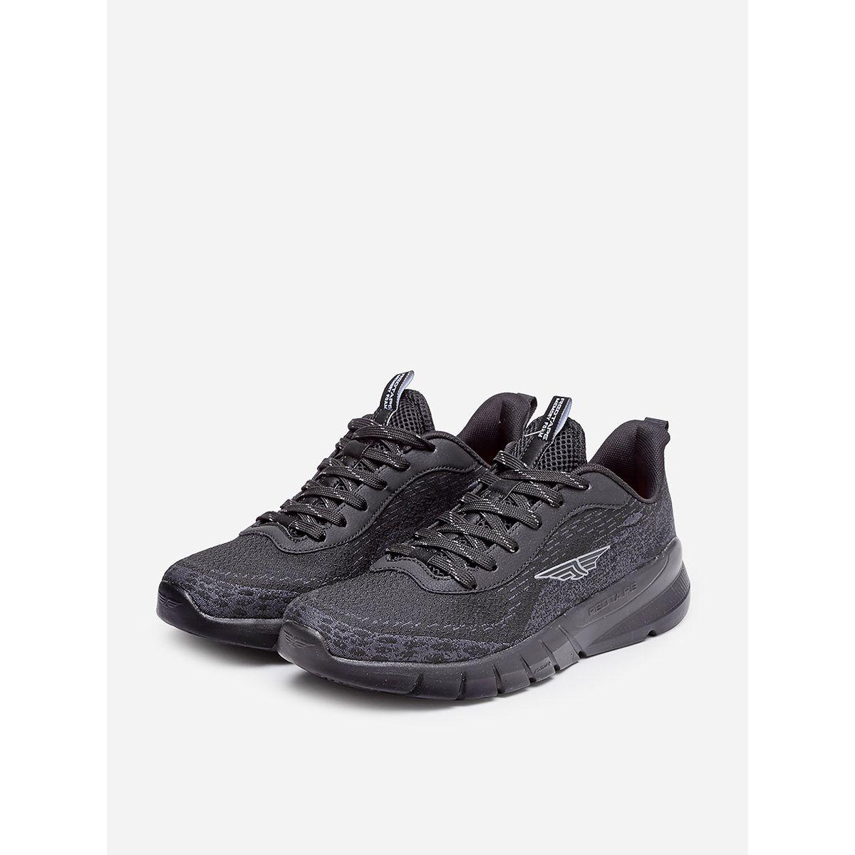 Red Tape Lace Up Logo Detail Mesh Upper Sneakers-men-shoes-sneakers-image-2