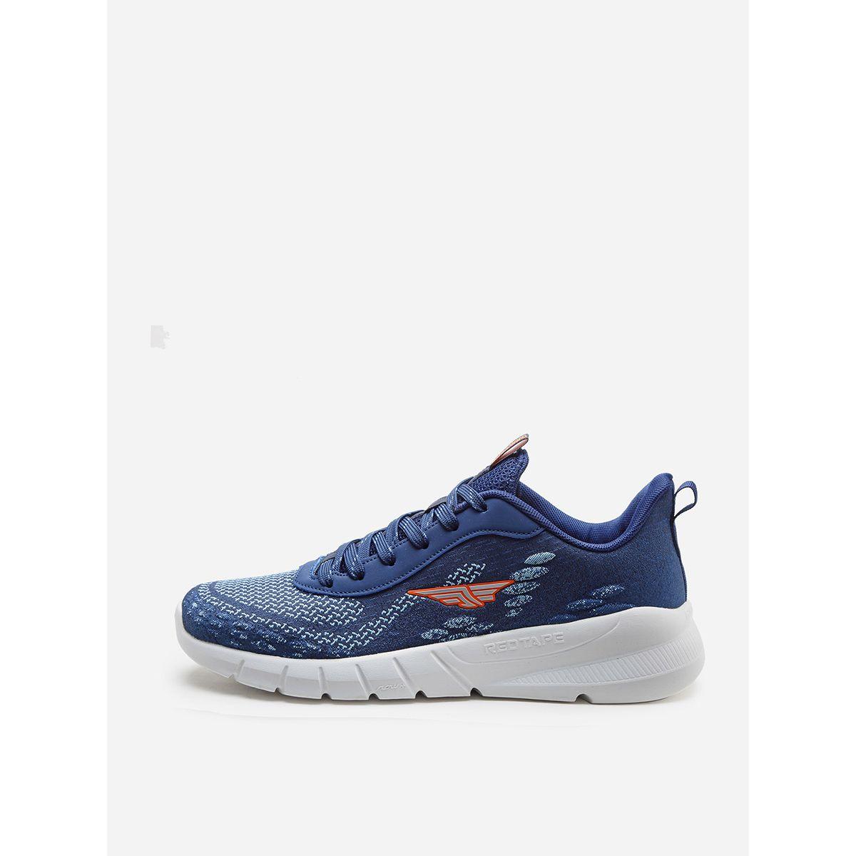 Red Tape Lace Up Logo Detail Mesh Upper Sneakers-men-shoes-sneakers-image-5