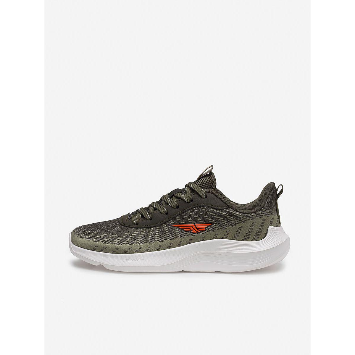Red Tape Lace Up Logo Detail Mesh Upper Sneakers-men-shoes-sneakers-image-5