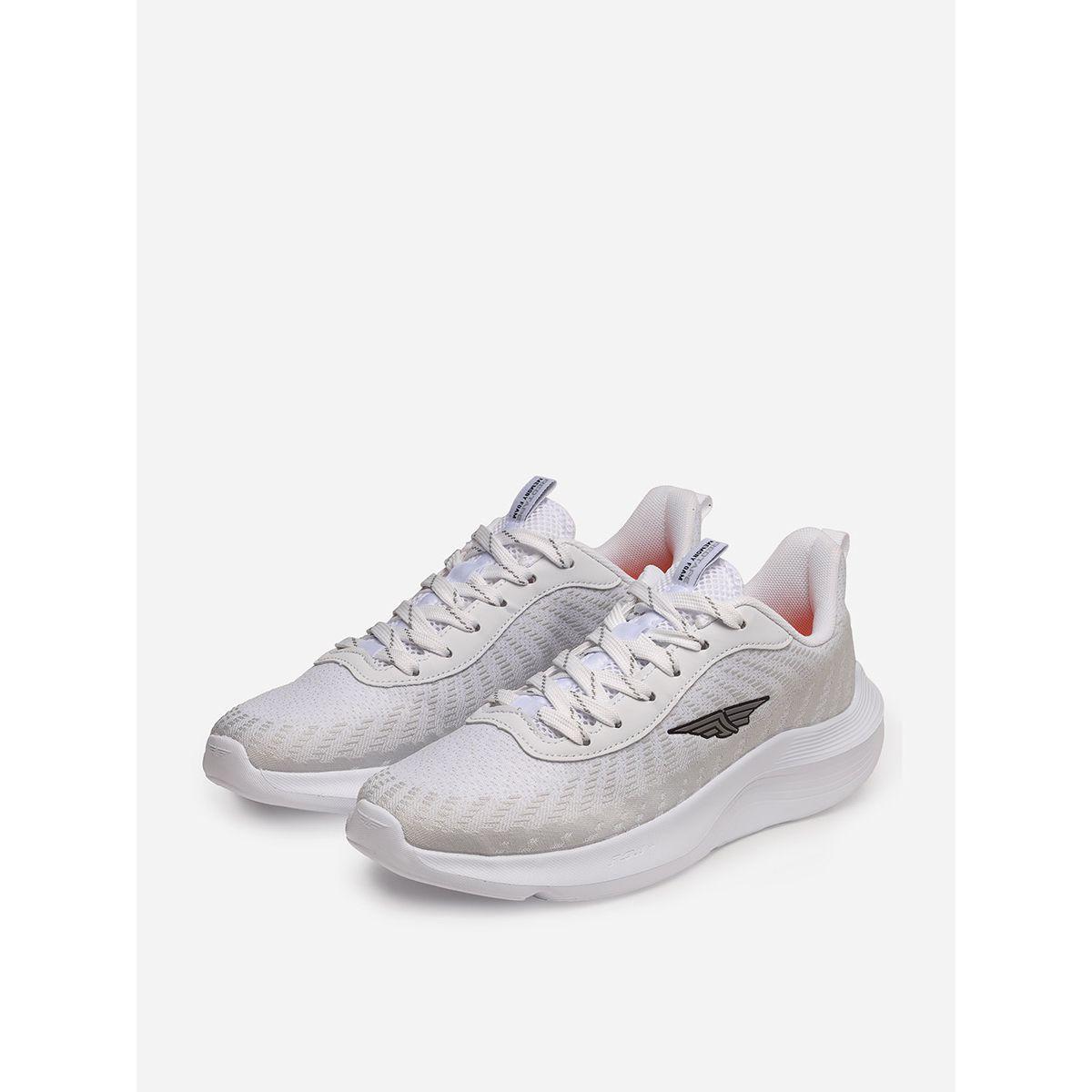 Red Tape Lace Up Logo Detail Mesh Upper Sneakers-men-shoes-sneakers-image-2