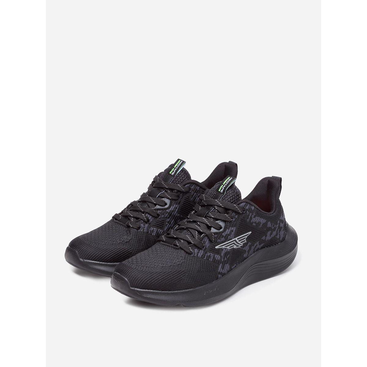 Red Tape Lace Up Logo Detail Mesh Upper Sneakers-men-shoes-sneakers-image-2