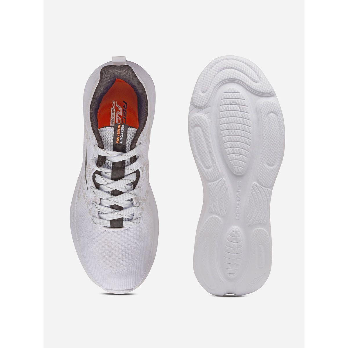 Red Tape Lace Up Logo Detail Mesh Upper Sneakers-men-shoes-sneakers-image-4