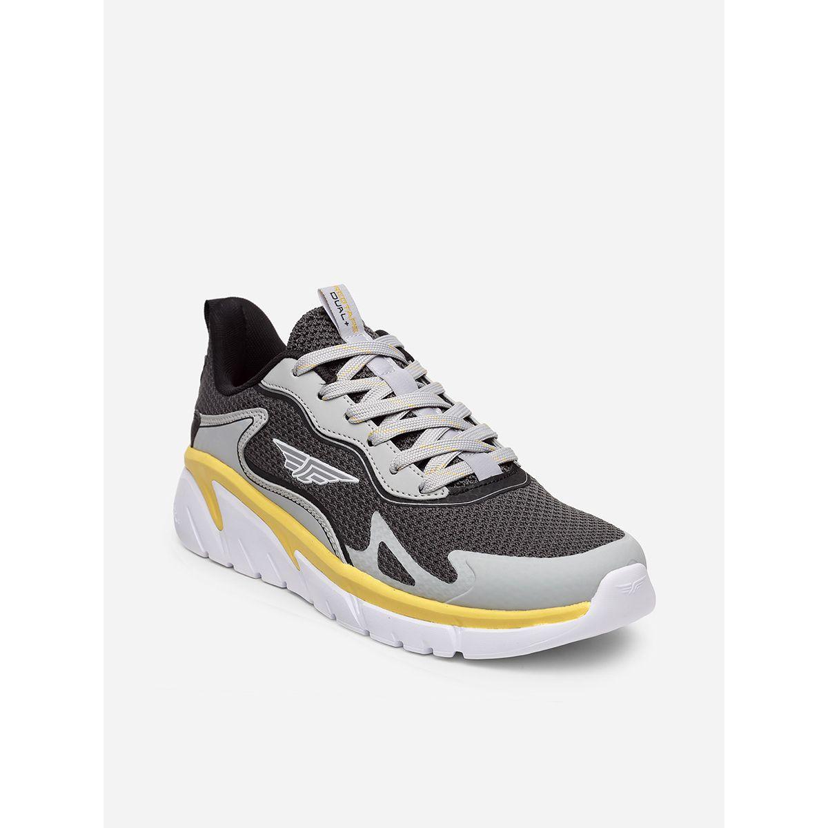 Red Tape Lace Up Logo Detail Colourblock Sneakers-men-shoes-sneakers-image-3