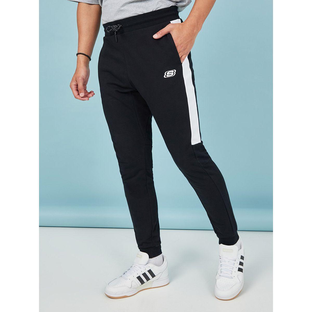 Skechers Side Striped Detail Knit Jogger-men-clothing-bottoms-joggers-image-2
