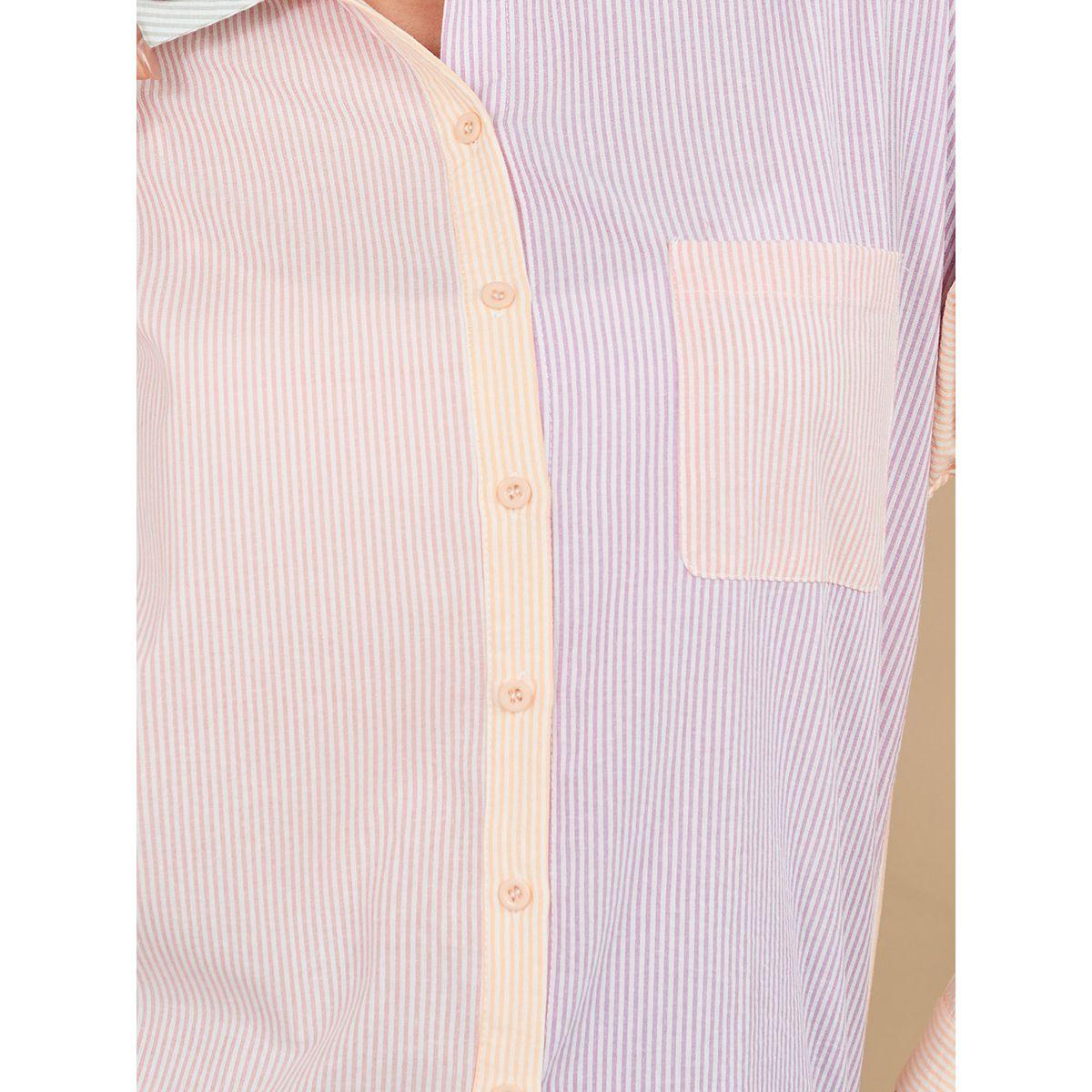 بلوزة كاجوال بقصة واسعة من ستايلي-women-clothing-shirtsandblouses-shirts-image-4