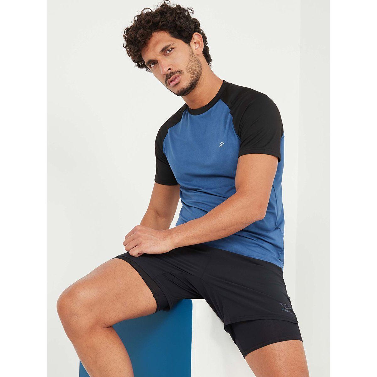 Styli Raglan Sleeves Colorblock Muscle Fit T-shirt-men-clothing-sportswearandactivewear-tshirtsandpolos-image-1