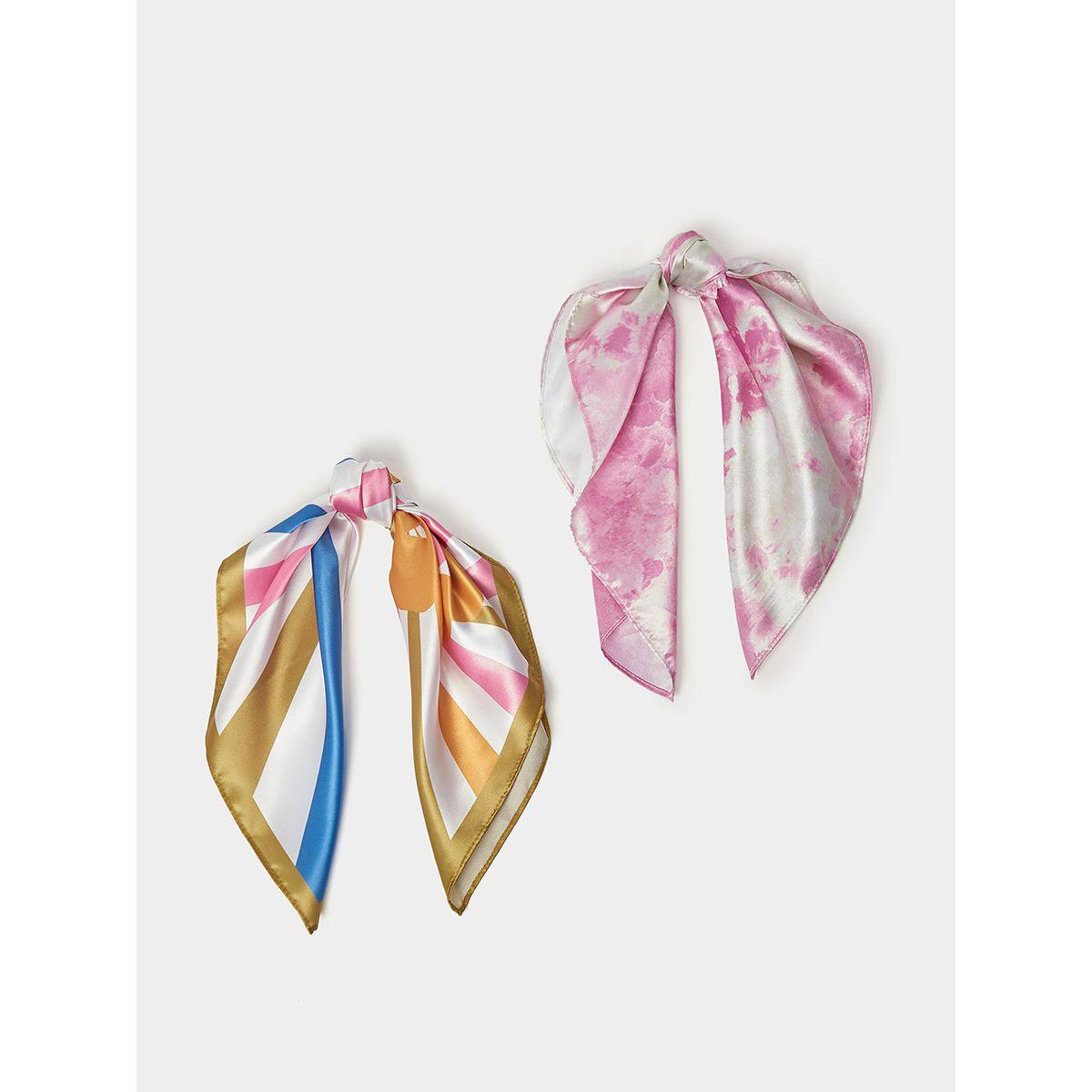 مجموعة من 2 وشاح رأس كاجوال من ستايلي-women-winterwear-scarves-image-1