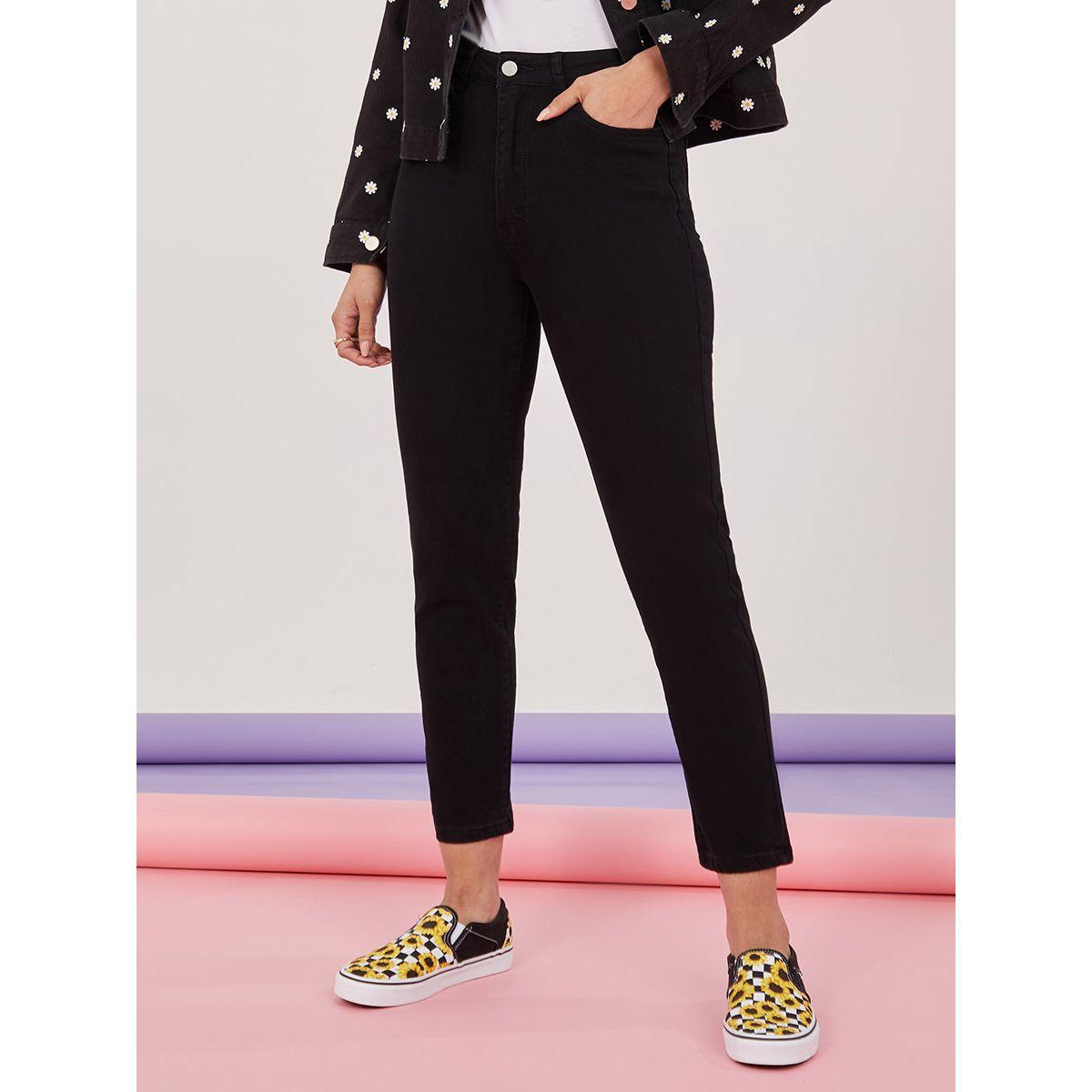 جينز سكيني بخصر عالي من ستايلي-women-clothing-bottoms-jeans-image-1