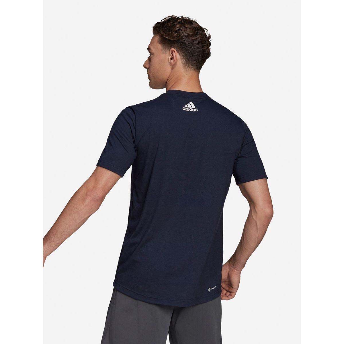 تيشيرت رياضي مطبع بشعار الماركة-men-clothing-sportswearandactivewear-tshirtsandpolos-image-2