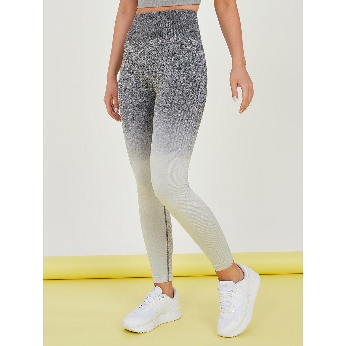 Styli Seamless Ombre Contrast Stitch Detail Active Leggings-women-clothing-sportswearandactivewear-bottoms-image-1