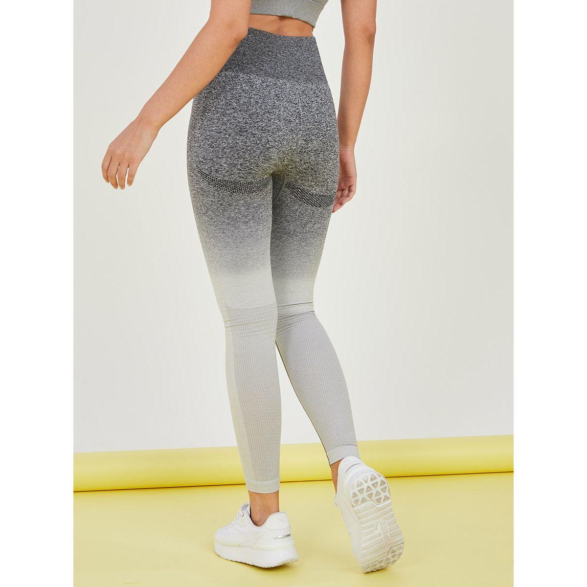 Styli Seamless Ombre Contrast Stitch Detail Active Leggings-women-clothing-sportswearandactivewear-bottoms-image-5