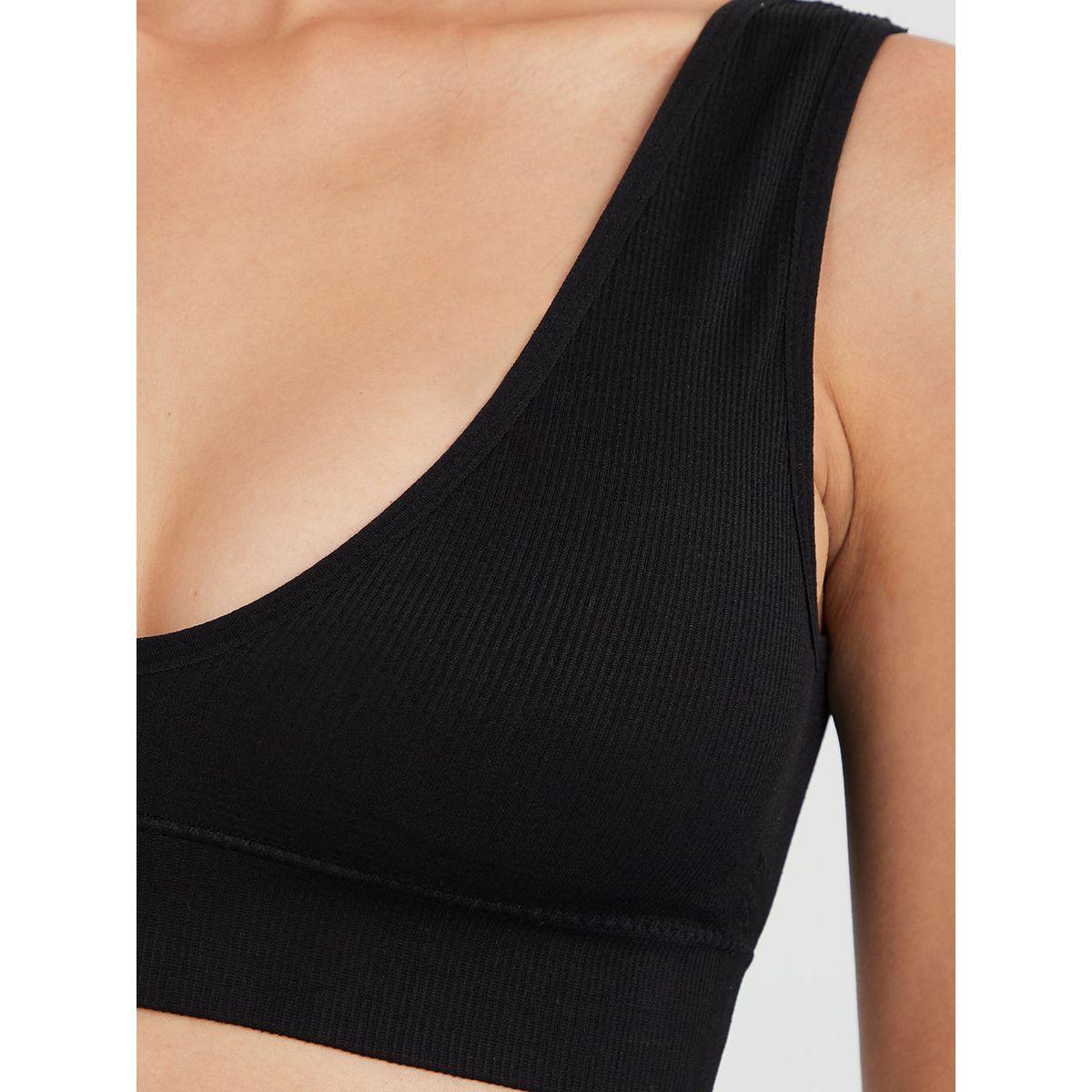 صدرية رياضية بياقة عميقة من ستايلي-sports-women-clothing-sportsbras-image-3