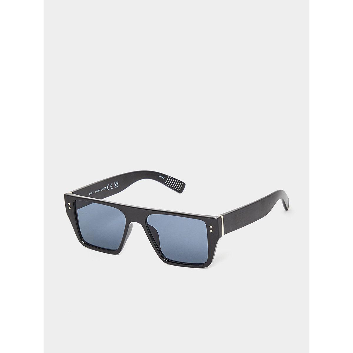 Styli Square Sunglasses with Wide Temple-men-sunglasses-image-1