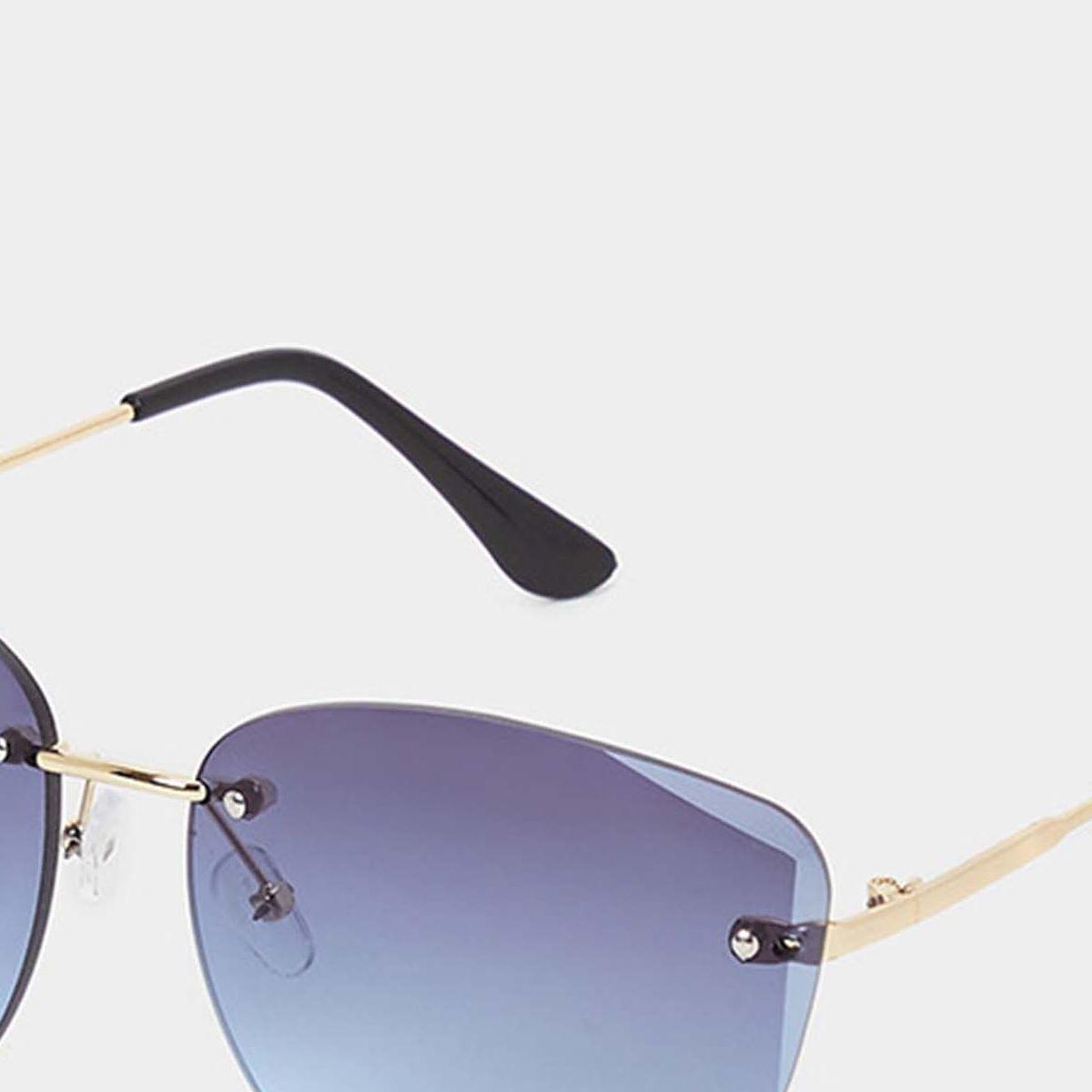 Styli Butterfly Shape Rimless Sunglasses-women-sunglasses-image-1