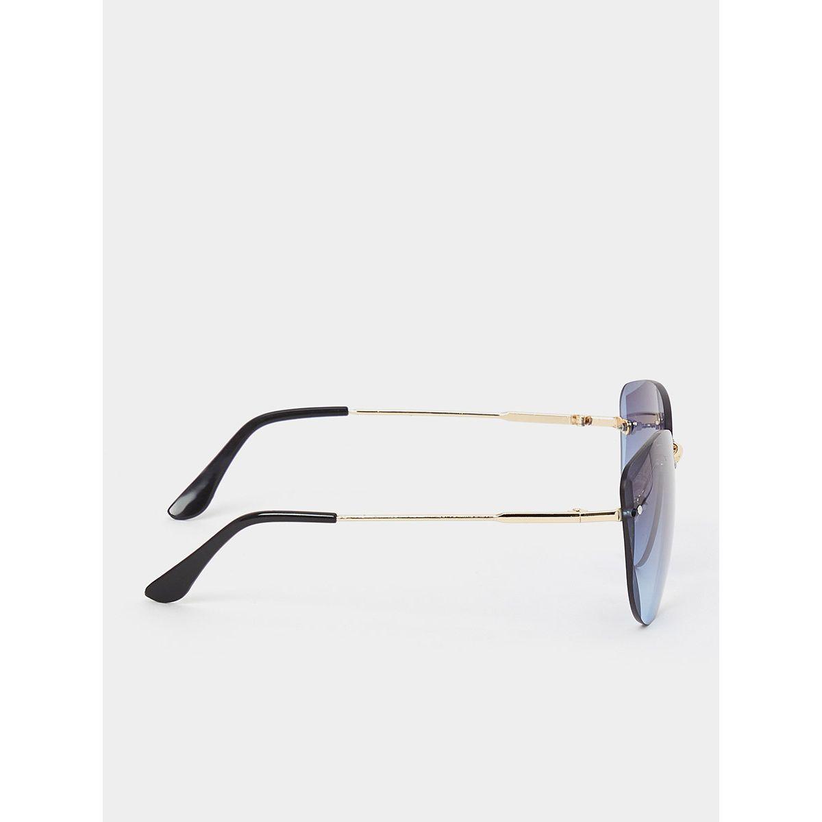Styli Butterfly Shape Rimless Sunglasses-women-sunglasses-image-3