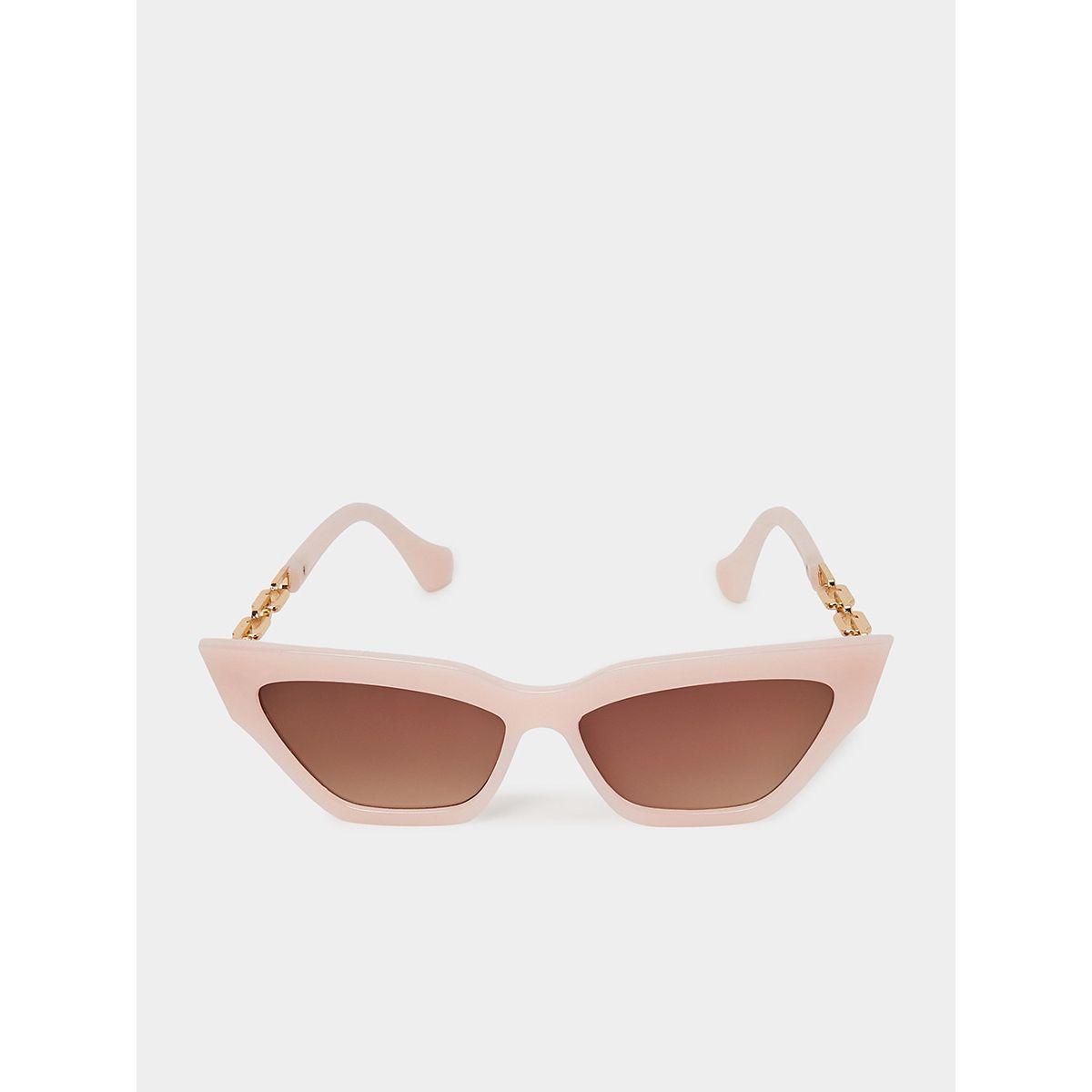Styli Chain Detail Frame Cat Eye Sunglasses-women-sunglasses-image-2