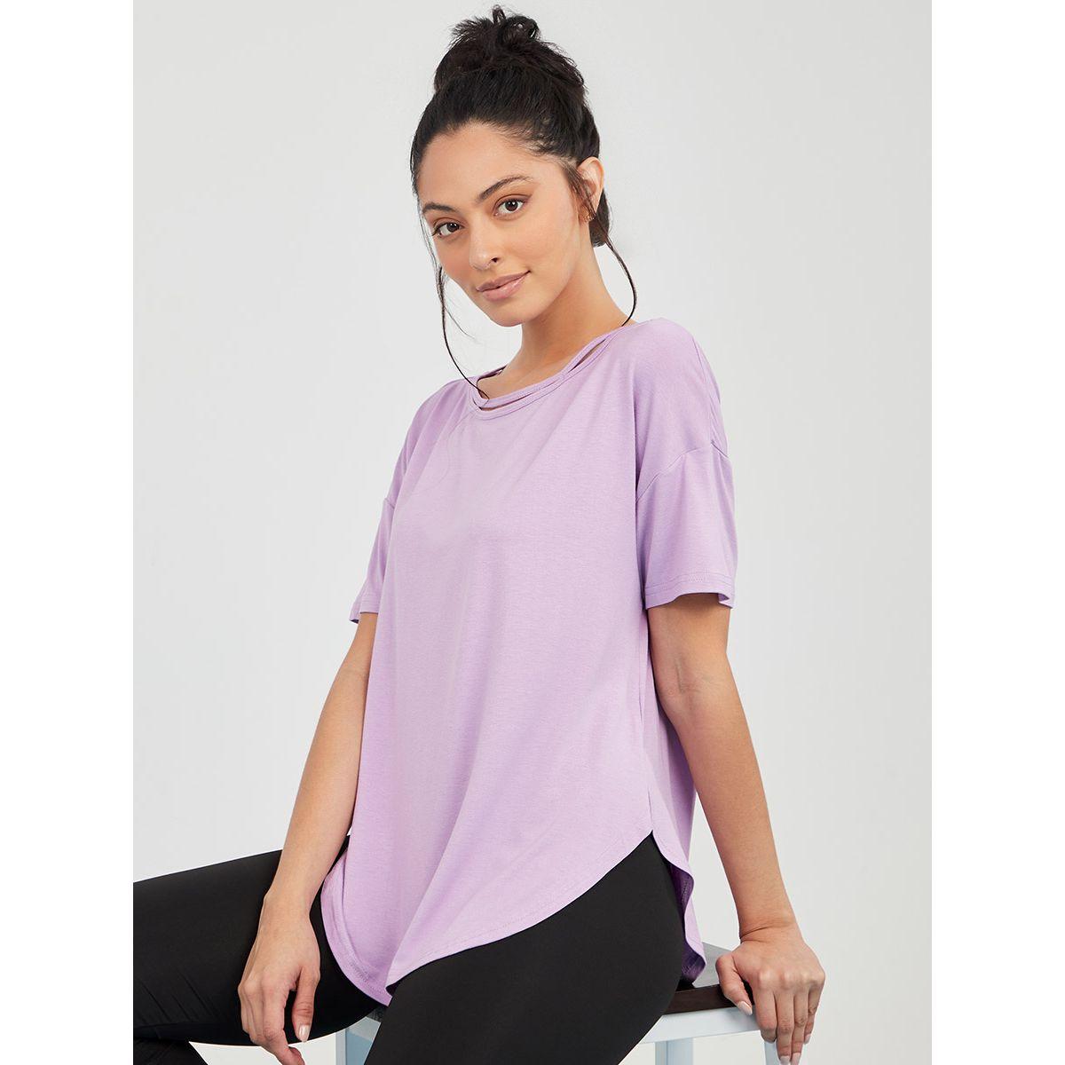 بلوزة رياضية بحافة منحنية من ستايلي-sports-women-clothing-tshirtsandvests-image-1