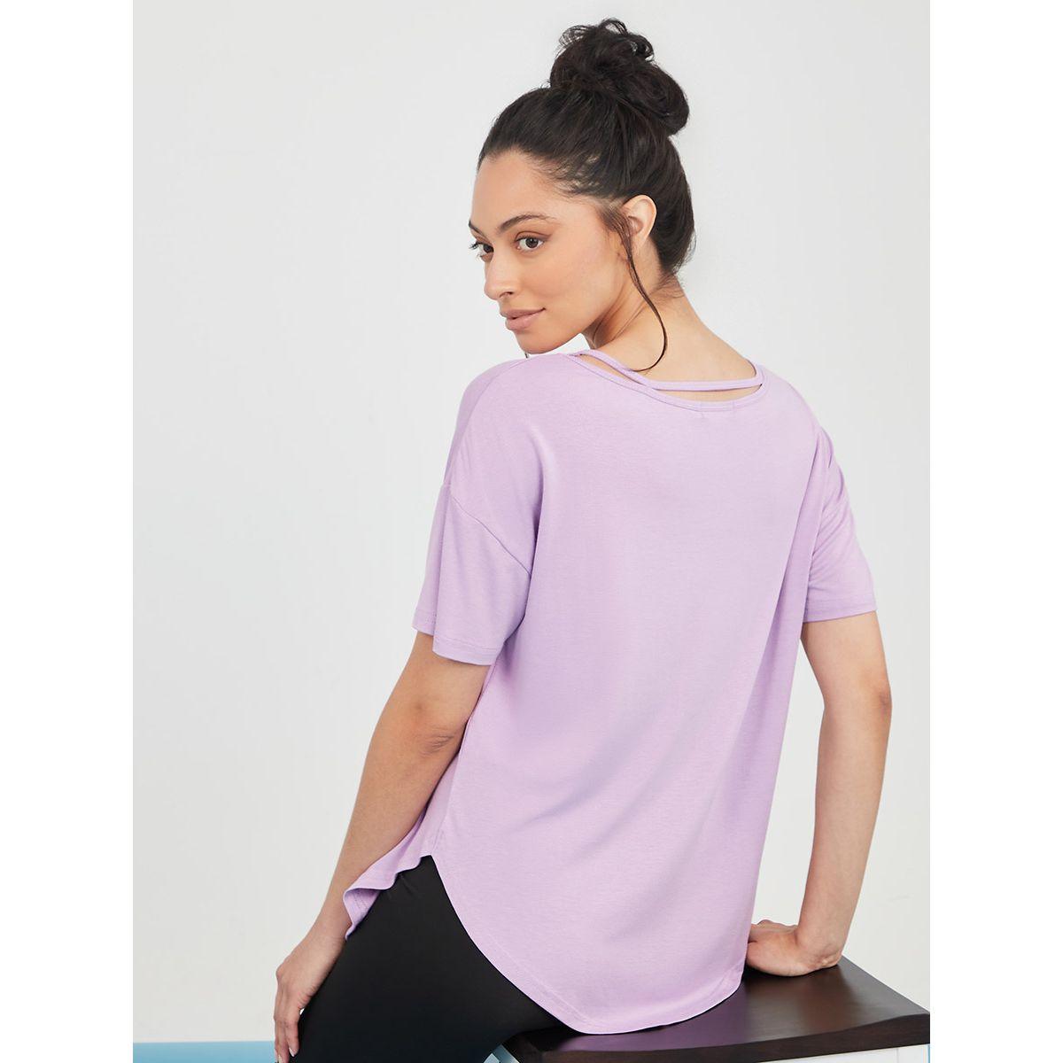 بلوزة رياضية بحافة منحنية من ستايلي-sports-women-clothing-tshirtsandvests-image-4