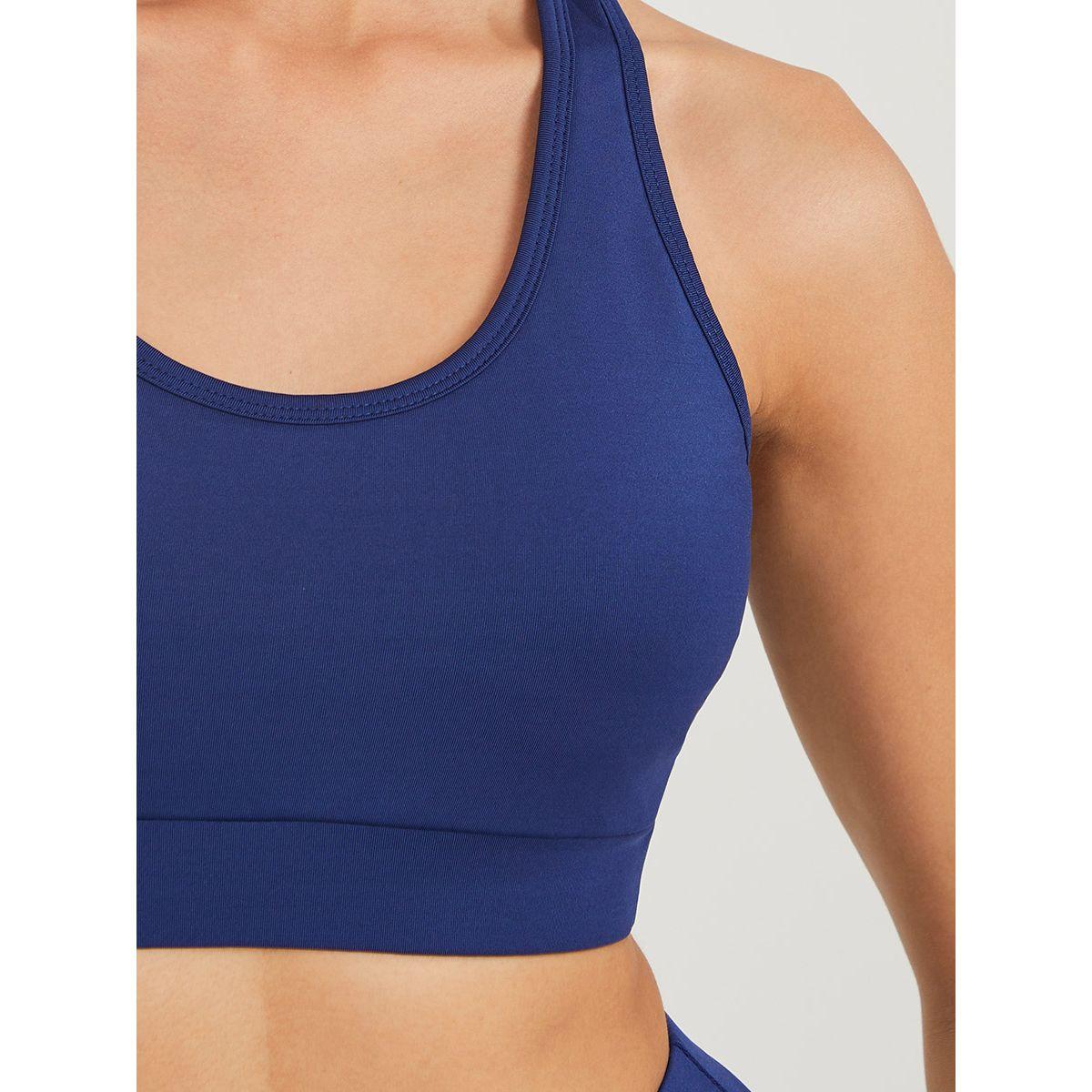 Styli Tri Strap Back Detail Sports Bra and Active Flared Leggings Set-sports-women-clothing-trackpantsandtracksuits-image-3