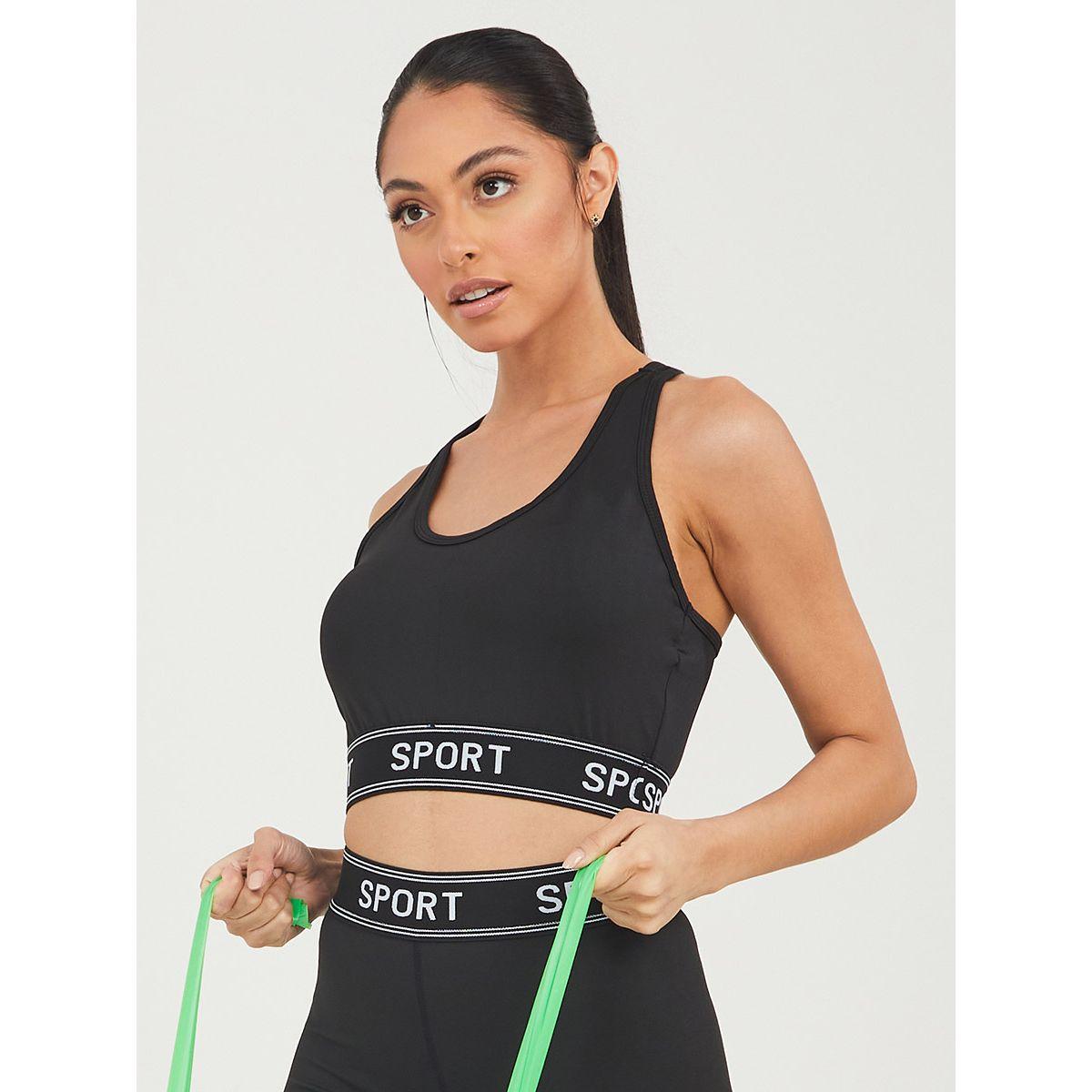 Styli Pack of 3 - Sheer Thumbhole Long Sleeves Top and Sports Bra with Sport Waistband Active Leggings-sports-women-clothing-trackpantsandtracksuits-image-3