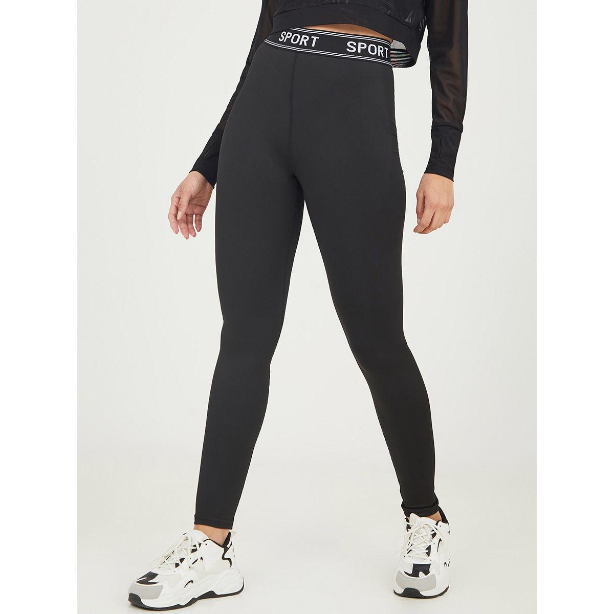 Styli Pack of 3 - Sheer Thumbhole Long Sleeves Top and Sports Bra with Sport Waistband Active Leggings-sports-women-clothing-trackpantsandtracksuits-image-6